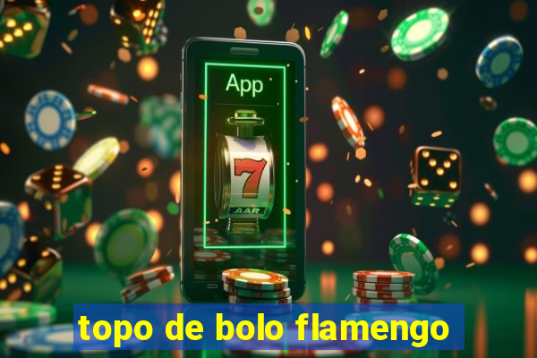 topo de bolo flamengo